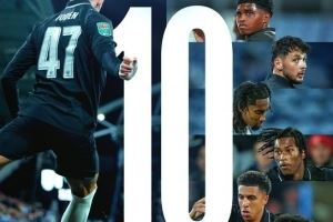 值得纪念!曼城10名青训小将入选比赛名单+8人登场,球队发文纪念 值得纪念!曼城10名青训小将入选比赛名单+8人登场,球队发文纪念