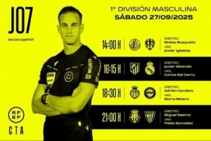 西甲第7轮部分场次裁判安排:罗哈斯执法马德里德比 西甲第7轮部分场次裁判安排:罗哈斯执法马德里德比