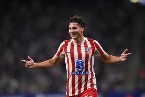 本赛季西甲小蜘蛛打进5球,五大联赛仅次于凯恩、姆巴佩、哈兰德 本赛季西甲小蜘蛛打进5球,五大联赛仅次于凯恩、姆巴佩、哈兰德