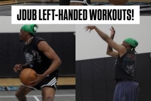 因伤开发新技能!杰伦威右手腕养伤期间刻苦训练左手 因伤开发新技能!杰伦威右手腕养伤期间刻苦训练左手