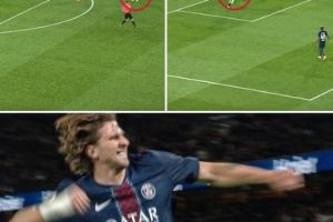 维蒂尼亚妙传,扎巴尔尼打进加盟巴黎后的处子球 维蒂尼亚妙传,扎巴尔尼打进加盟巴黎后的处子球