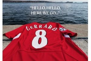 利物浦官方晒杰拉德球衣:20年后重回伊斯坦布尔 利物浦官方晒杰拉德球衣:20年后重回伊斯坦布尔