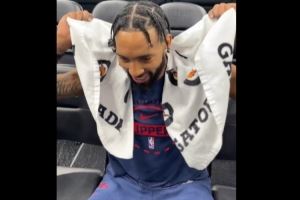 德里克-琼斯:我和科林斯绝对是联盟弹跳力最顶尖组合 这是事实 德里克-琼斯:我和科林斯绝对是联盟弹跳力最顶尖组合 这是事实