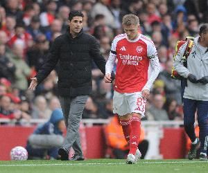 挪威主帅:厄德高对受伤表示了歉意 对他和阿森纳来说这很艰难 挪威主帅:厄德高对受伤表示了歉意 对他和阿森纳来说这很艰难