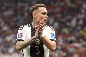 劳姆:赛前就跟德国理疗师预言自己要进球 维尔茨让我主罚任意球 劳姆:赛前就跟德国理疗师预言自己要进球 维尔茨让我主罚任意球