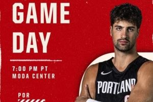 期待杨瀚森第三战!开拓者官推预热今日季前赛:阿夫迪亚单人出镜 期待杨瀚森第三战!开拓者官推预热今日季前赛:阿夫迪亚单人出镜