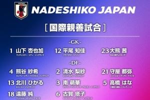 将战意大利和挪威,日本女足名单:长谷川唯领衔,20人海外留洋 将战意大利和挪威,日本女足名单:长谷川唯领衔,20人海外留洋