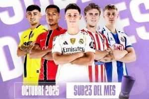 西甲官方10月最佳U23候选:20岁居莱尔领衔,巴里奥斯在列 西甲官方10月最佳U23候选:20岁居莱尔领衔,巴里奥斯在列