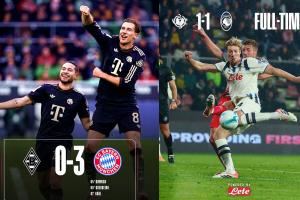 最残暴与最和气🤝五大联赛唯2不败:拜仁8轮全胜亚特兰大8轮6平 最残暴与最和气🤝五大联赛唯2不败:拜仁8轮全胜亚特兰大8轮6平