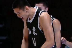 全运U18男篮半决赛-王洪泽25分13板 广东U18全运男篮力克上海队